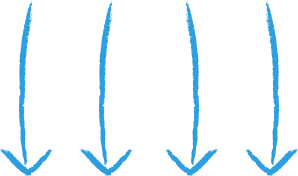 fleche bleu