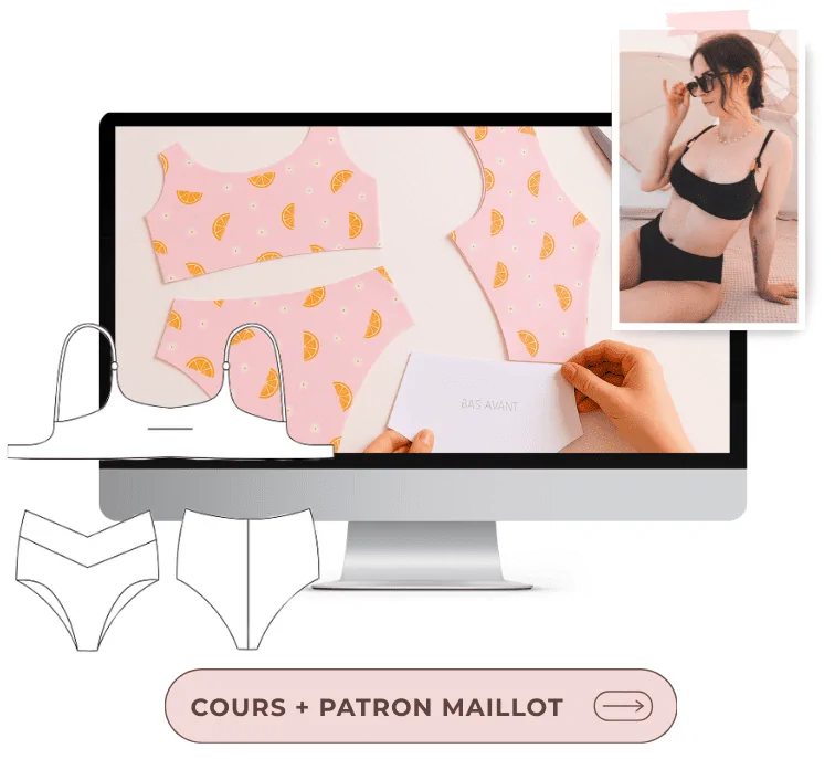 cours de couture maillot de bain 2 pièces