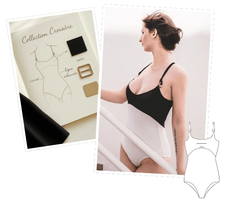 tuto couture patron maillot de bain- 1 pièce
